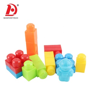 HUADA Blocchi di Costruzione Educativi in Plastica per Bambini, <span class=keywords><strong>Giocattolo</strong></span> Auto/<span class=keywords><strong>Autobus</strong></span> a Ruota Libera - Product Image 4