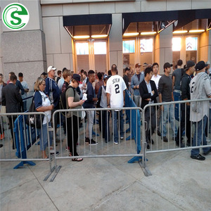 Mạ kẽm di động tạm thời chướng ngại vật an toàn đường bộ kiểm soát giao thông hàng rào hàng rào sự kiện đám đông kiểm soát rào cản - Product Image 5