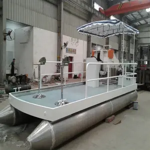الثقيلة قارب عائم مع صلب الألومنيوم المصنعين سعر
