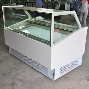 Gelato Ice Cream Displays/Turkey Dondurma Showcase Freezers