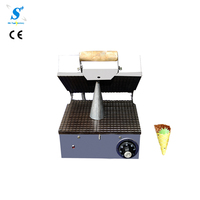 Machine à fabriquer des cornets de glace en gaufrettes de haute qualité, ligne de production de pâtisserie, machine à fabriquer des cornets de glace