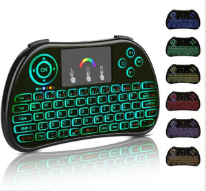 Retroiluminada de silicona teclado inalámbrico tv box para envidia 17 pt - Product Image 6