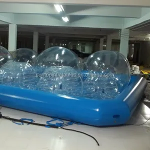 ST-IP092 good sales inflatable water pool with custom size and design