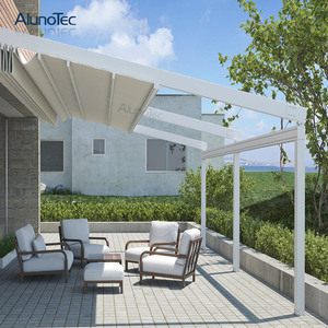 Pare-soleil réglable pour l'extérieur, toit de Pergola en Aluminium, <span class=keywords><strong>auvent</strong></span> rétractable - Product Image 1