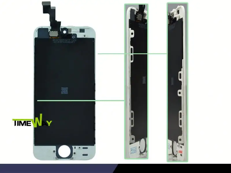 Iphone用5sreplacement+digitizerlcdタッチスクリーン