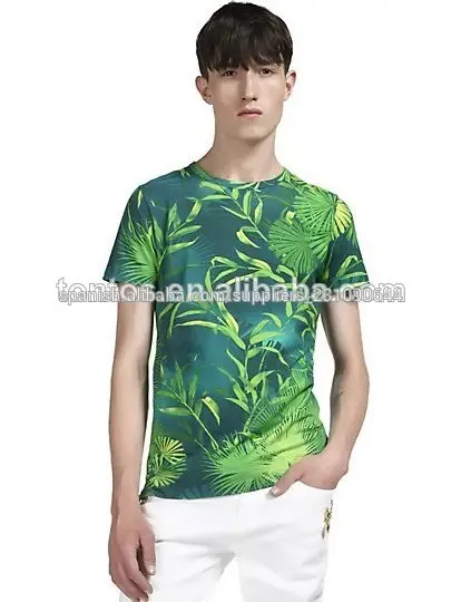 2014 de bambú impreso especial de secado rápido mini t- shirt para la venta