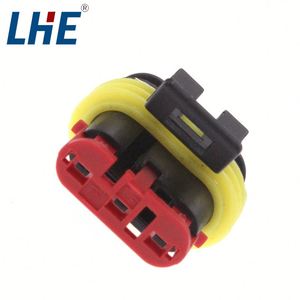 282087-1 3p nữ ô tô kết nối không thấm nước với Brass liên hệ với PA + GF 5A 250V TE 1.5 điện năng - Product Image 5