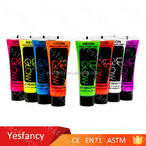 Uv corps <span class=keywords><strong>peinture</strong></span> noctilucent fille visage <span class=keywords><strong>peinture</strong></span> avec Prix promotionnel - Product Image 3