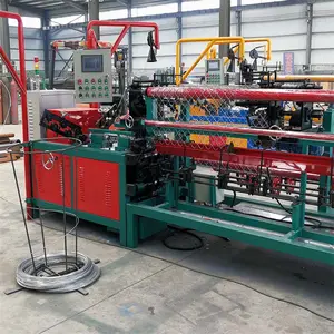 Máquinas de fabricación de cercas de cadena automática