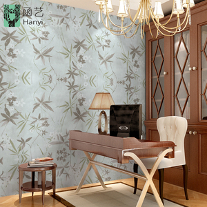 Papel Tapiz de Vinilo de PVC Ecológico con Hermosos Diseños de Flores, Papel Tapiz Islámico Simple - Product Image 5
