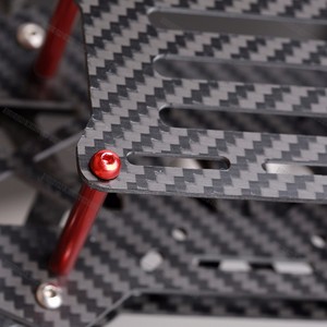 <span class=keywords><strong>CNC</strong></span> cắt phay chế biến cho đầy đủ tấm sợi <span class=keywords><strong>carbon</strong></span> Twill Matte tấm cho bay không người lái DIY FPV Máy bay trực thăng RC đồ chơi - Product Image 2