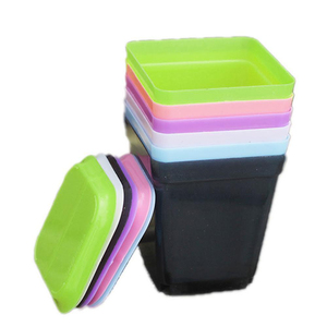 Maceta de plástico para jardín y oficina, maceta de plástico colorida personalizada para jardín y guardería - Product Image 3