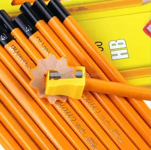 CHINA factory coarse triangular pencil remedical child big triangle pencil with sharpener