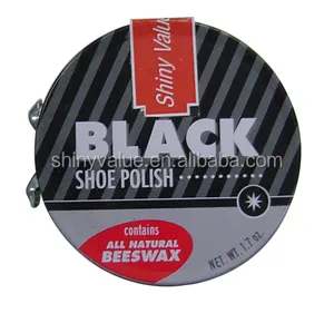 High quality solid waxed tin shoe polish