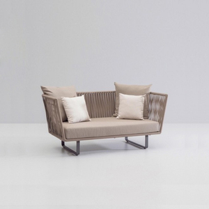 Conjunto de Muebles de Jardín Modernos de Aluminio con Mimbre Sintético - Product Image 2