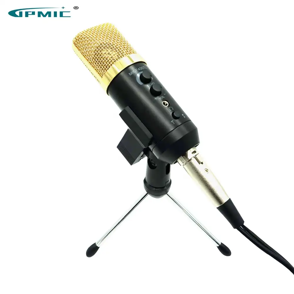 Microfone condensador do telefone móvel, conversa voz, música, ouvido MK-F400TL cancelamento de eco, para iphone e android