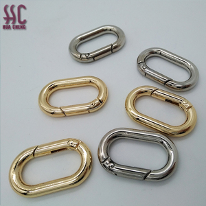 Chất Lượng Cao Bạc Kim Loại Mở O Nhẫn Mùa Xuân Kim Loại Vòng Túi Phần Cứng - Product Image 4