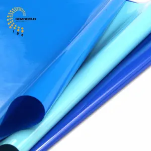 Su geçirmez Opak PVC Plastik Film Yağmurluk Malzeme Için