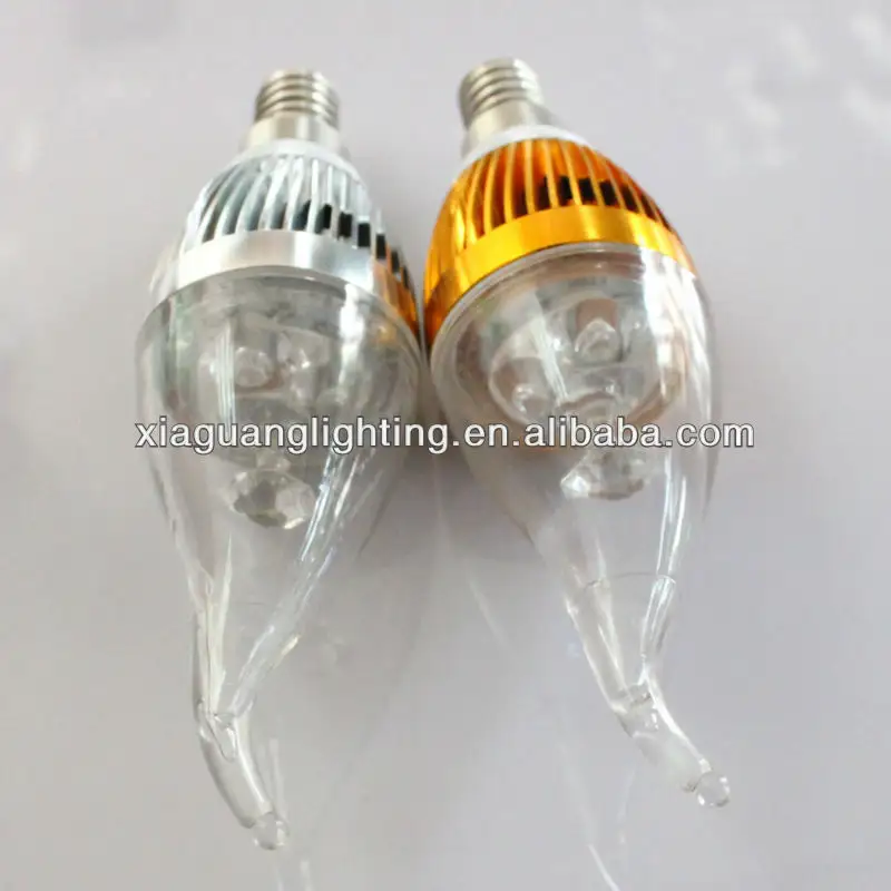 China Super Power R80 E14 3W LED bulb light LED candel bulb