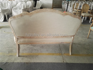 Sofá de Estilo <span class=keywords><strong>Francés</strong></span> <span class=keywords><strong>Antiguo</strong></span>, Sofá Clásico con Armazón de Madera y Tapicería de Tela, Sofás de Estilo <span class=keywords><strong>Antiguo</strong></span> - Product Image 4