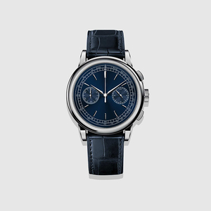 Reloj de Pulsera de Cuero con Movimiento de Cuarzo Japonés, Cronógrafo, Resistente al Agua, con Logotipo Personalizado para Hombre, Venta al Por Mayor - Product Image 2