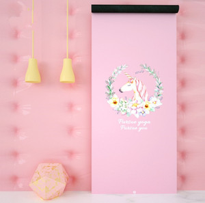 1.5mm 접이식 디지털 맞춤 인쇄 극세사 스웨이드 가죽 요가 매트 - Product Image 5