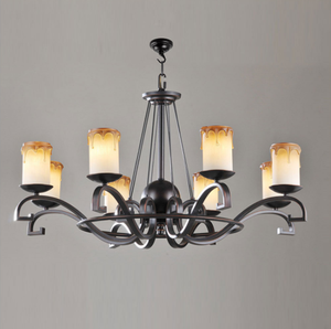 Supporto per <span class=keywords><strong>Lampadario</strong></span> Vintage, Accessori in Metallo per Lampade a Sospensione, Plafoniera Decorativa per Illuminazione - Product Image 4