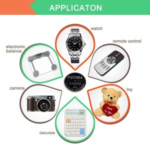 Alibaba mejor venta 3 V no recargable batería de litio BR2032 DL2032 ECR2032 CR 2032 baterías de botón - Product Image 3