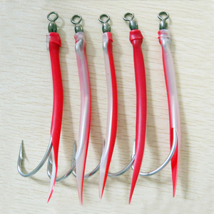 Señuelo <span class=keywords><strong>de</strong></span> Pesca Sabiki con Anzuelo para Anguila, Tubos <span class=keywords><strong>de</strong></span> Goma, Señuelo <span class=keywords><strong>de</strong></span> Arrastre - Product Image 2