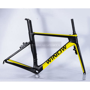 2017 Winow taiwan date Toray T800 UD tisse <span class=keywords><strong>carbone</strong></span> vélo de route de cadres: Cadre + <span class=keywords><strong>tige</strong></span> de <span class=keywords><strong>selle</strong></span> + Fourche + pince + Casque - Product Image 4