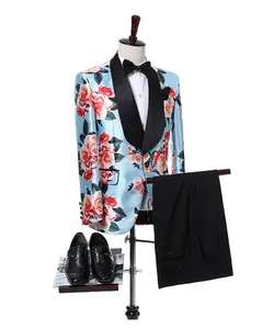 Yeni sıcak satış özelleştirilmiş resmi giysi Safari takım elbise erkek takım elbise "düğme Fly" takım elbise