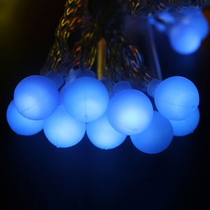 <span class=keywords><strong>2</strong></span> V 50Ma amorfo Solar programable Led Cadena de luz de Navidad luz de la bola de jardín de luz - Product Image 2