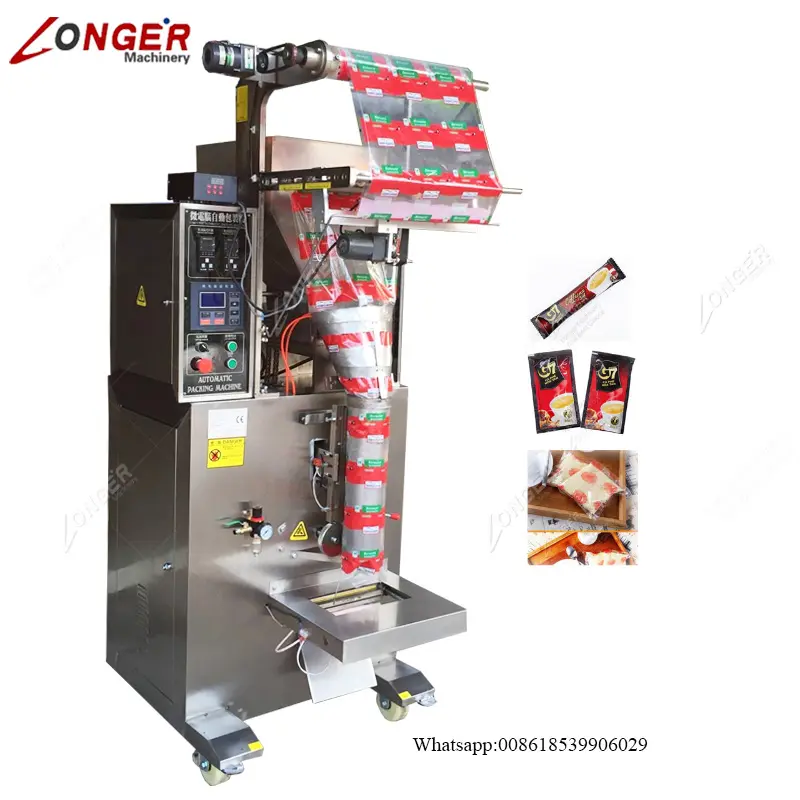 Small Sachets Detergent Turmeric Powder Coffee Bag Filling Bagging Manual Tea Stick Packaging Small Spices Packing Machine