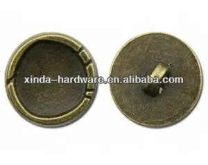 fashion anti brass color shank sewing button