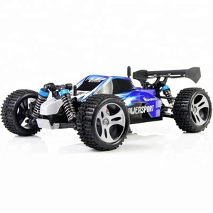 Wltoys <span class=keywords><strong>A959</strong></span> 1/18 escala 2,4 Ghz 4WD <span class=keywords><strong>RC</strong></span> Buggy camión de alta velocidad Control remoto coche de carreras RTR Hobby modelo juguetes para niños y adultos - Product Image 3