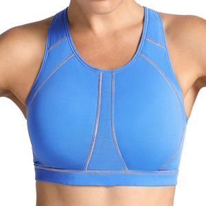 <span class=keywords><strong>Reggiseno</strong></span> sportivo senza fili taglie forti <span class=keywords><strong>reggiseno</strong></span> sportivo da donna traspirante ad alto impatto a copertura totale - Product Image 4
