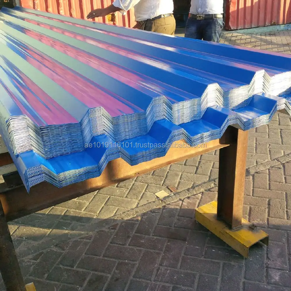 Folha de Perfil Ondulado DANA Para Casa dos Mercadorias Galpão Construção Em Dubai Emirados Árabes Unidos Qatar