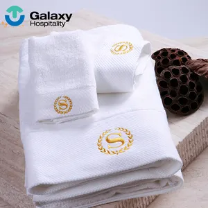 16S Trắng Tùy Chỉnh Logo Linen Thể Dục Spa Hữu Cơ 100% Cotton Sạn Bath Microfiber Bãi Biển Khăn