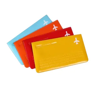 Oempromo customized colorful pvc ticket holder