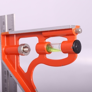 Asaki 12inch 300mm Sliding <strong>Combination</strong> Try <strong>square</strong> Ruler 90 Degrees Angle Ruler with Level Vial - Product Image 6
