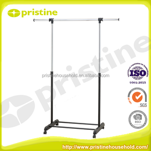 Porte-manteau en métal multifonctionnel moderne à trois niveaux, support de séchage des vêtements pour le rangement domestique, salon, cuisine - Product Image 5