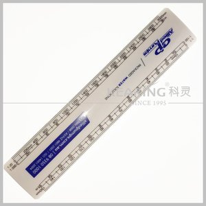 Regla Plana Ovalada <span class=keywords><strong>de</strong></span> Plástico Promocional <span class=keywords><strong>de</strong></span> 15 cm, Reglas <span class=keywords><strong>de</strong></span> Escala Rectas para Ingenieros #   8504 - Product Image 5