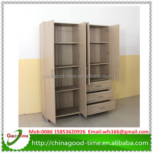 KD Furniture Different Designs Two Three Four Doors <strong>Wardrobe</strong> With Drawers for Hotel Room - Product Image 2
