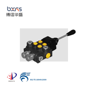 Carrete de motor Serie P, válvula de control monobloque hidráulica P40, resorte de doble efecto, retorno en tractores - Product Image 3