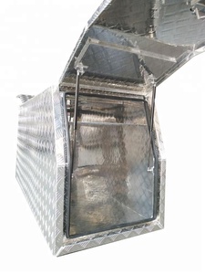 Remorque étanche Pick-Up De Rangement En Aluminium Aile de Mouette Camion Boîte À Outils Camion Auvent avec deux portes BH-C700 - Product Image 2