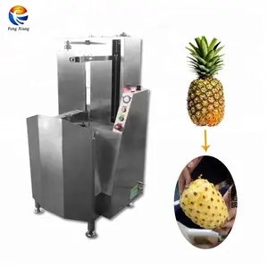 Máquina de descascar abacaxi automática, novo estilo, máquina de descascar jackfrutas