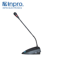 Système de conférence numérique INPRO PM-1000A, amplificateur de puissance actif 80W, module d'amplification, 5 unités, entrée microphone 2 groupes