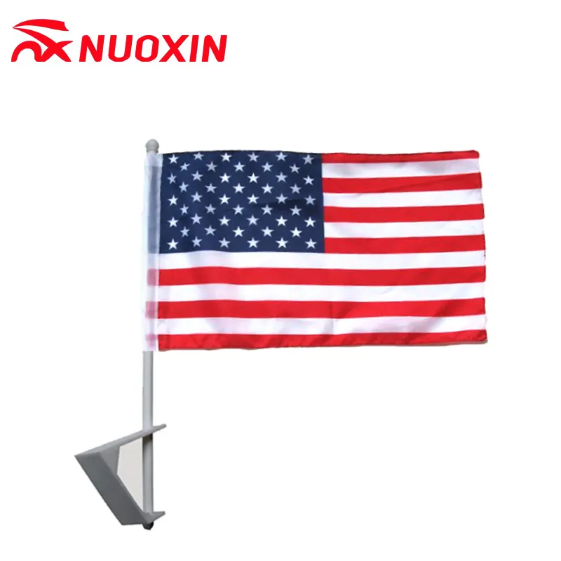 Nuoxin polyester sewing car flags israel