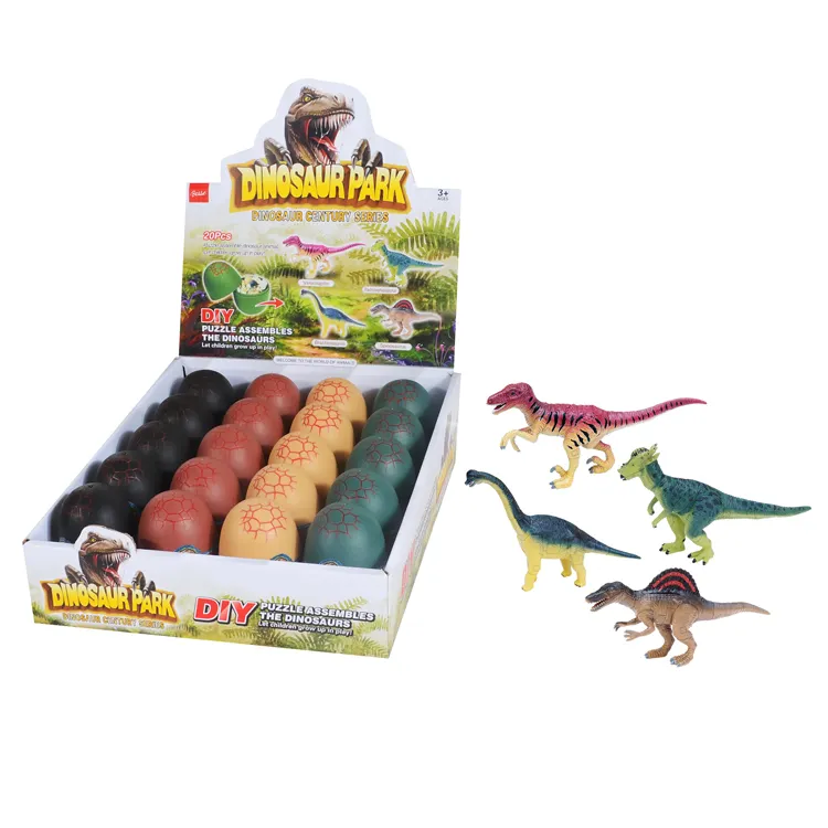 Die Dritte Generationen Von Dinosaurier DIY Puzzle Montieren Spielzeug Ei Dinosaurier
