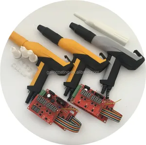 Craftsman powder coating spray gun with cascade and kinds of PCB